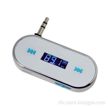China 3.5mm Audio Jack Full Frequency Car FM Transmitter